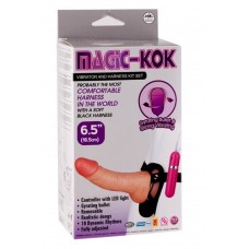Magic-Kok Vibrator And Harness Kit